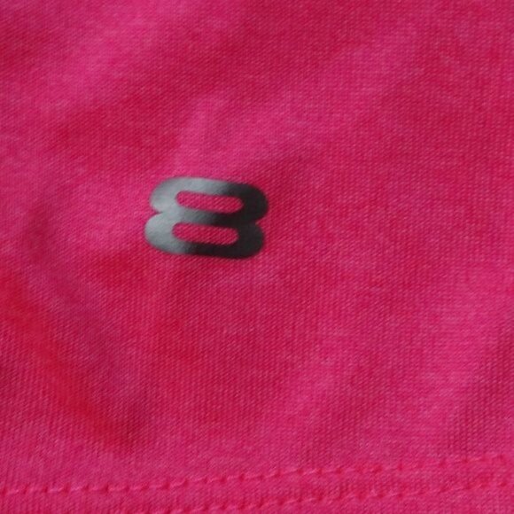 Layer 8 Quick Dry Pink Women's Tank Top Medium - Picture 3 of 6